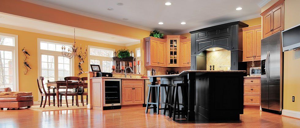 A high end interior designed kitchen