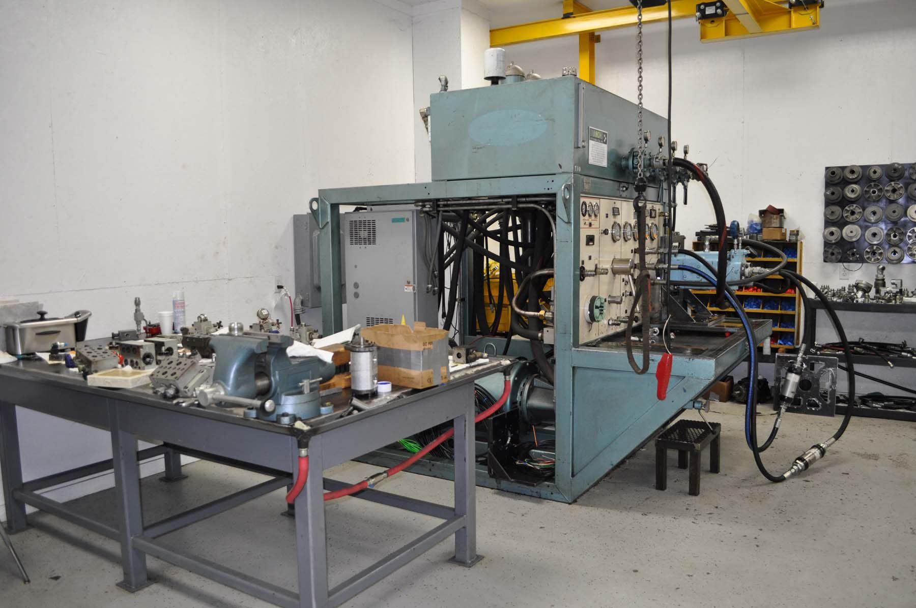 Diamond Hydraulics pump testing