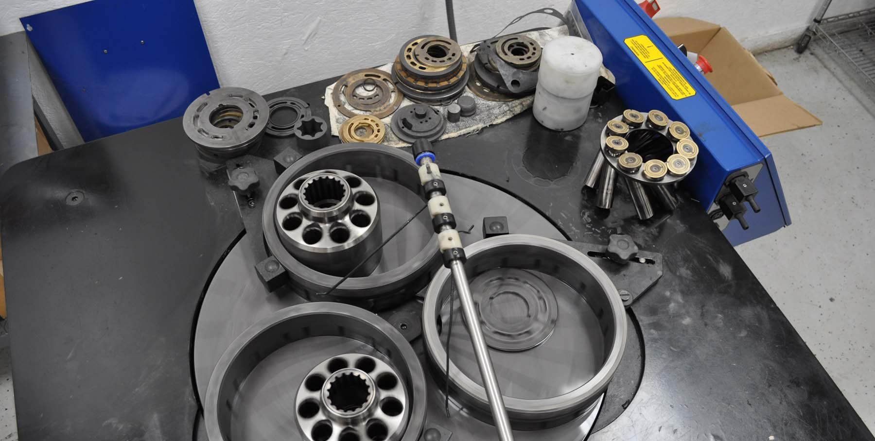 Diamond Hydraulics pump testing