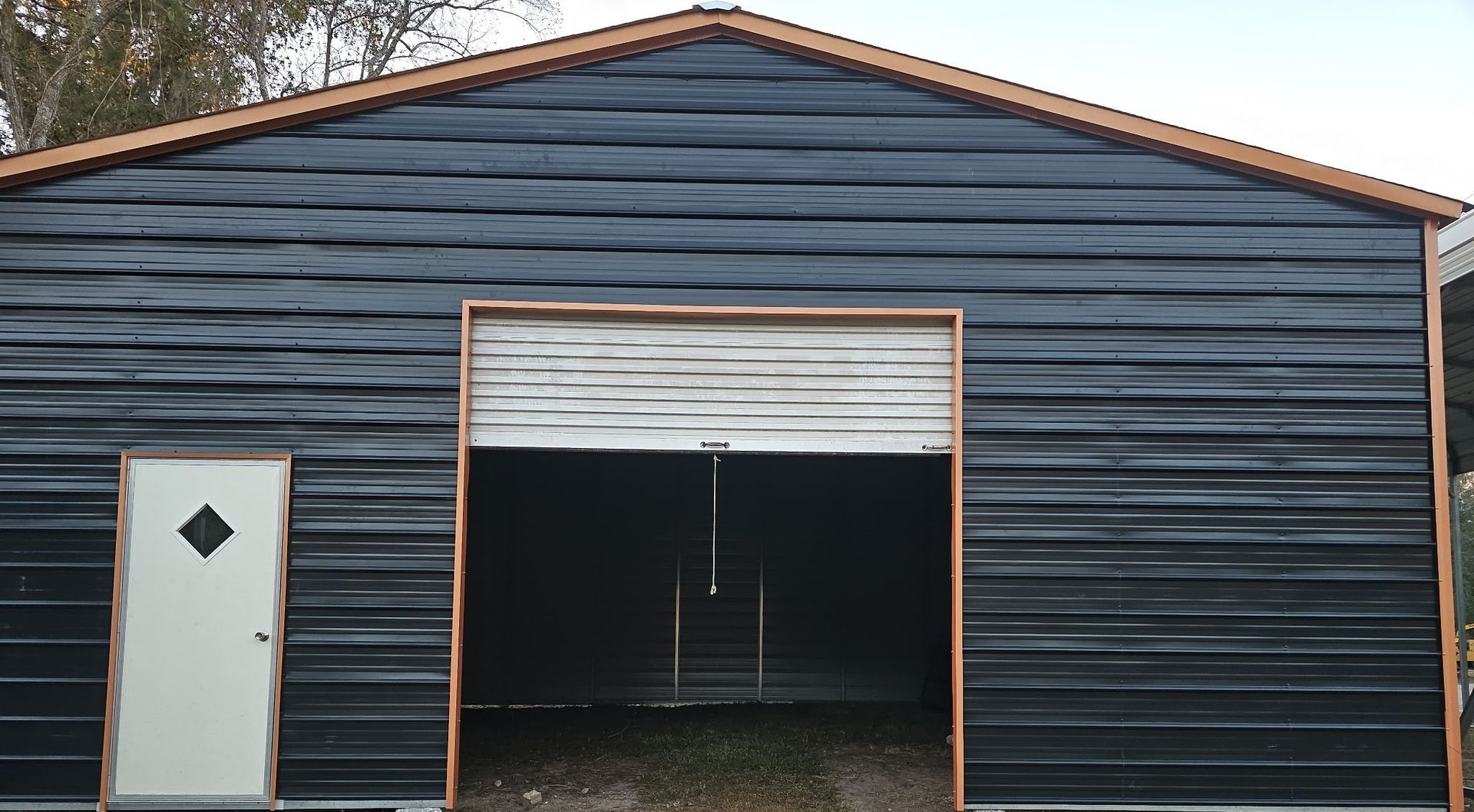 30x31x12 Steel Garage