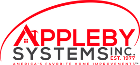 Appleby Systems, Inc. logo with red arc, red “APPLEBY,” and gray “SYSTEMS INC.”