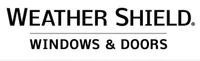 Weather Shield Windows & Doors logo in black text with a thin underline.