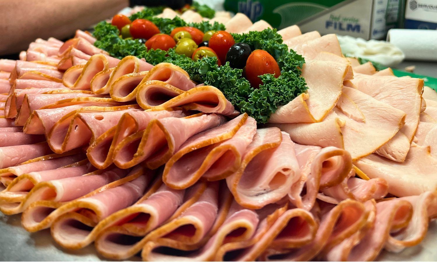 Carolyn's Personalized Catering Cold Cut Sandwich Platter for Brunches & Luncheons