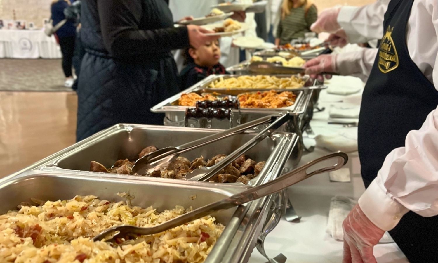 Carolyn's Personalized Catering Hot Dinner Buffet Catering at Sunrise Park & Banquet Center in Millbury, Ohio