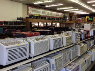 Air Conditioners_Photo of home air conditioners. Use on Electronics Page. Use this asset on my Product Page