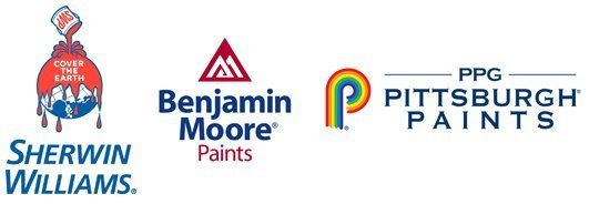 Sherwin Williams, Benjamin Moore Paints, Pittsburgh Paints
