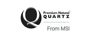 Premium Natural Quartz from MSI Logo
