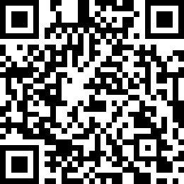 QR code: Contains data for digital access, with black and white square blocks.