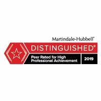 Martindale-Hubbell Distinguished peer rating