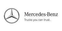 Mercedes-Benz logo with three-pointed star inside a circle, text 