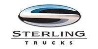 Sterling Trucks logo with an oval symbol and text.