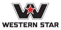 Logo for Western Star, a black 