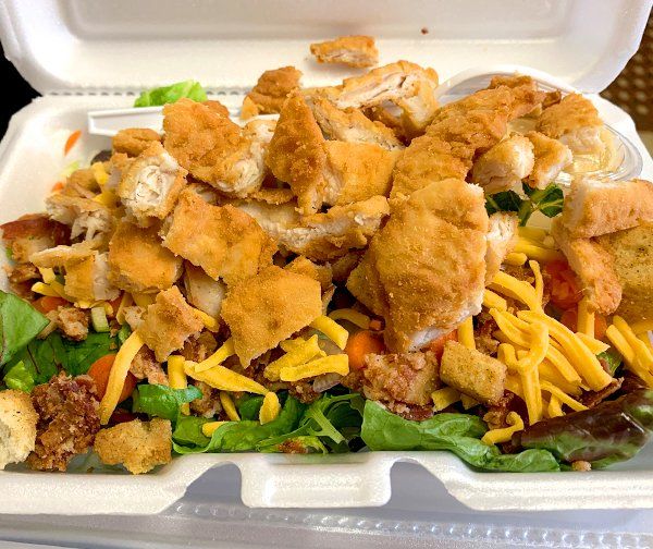 Crispy Chicken salad