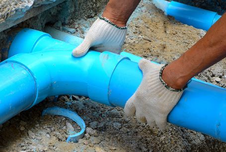 Sewer line repair