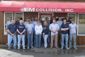 EM Collision staff