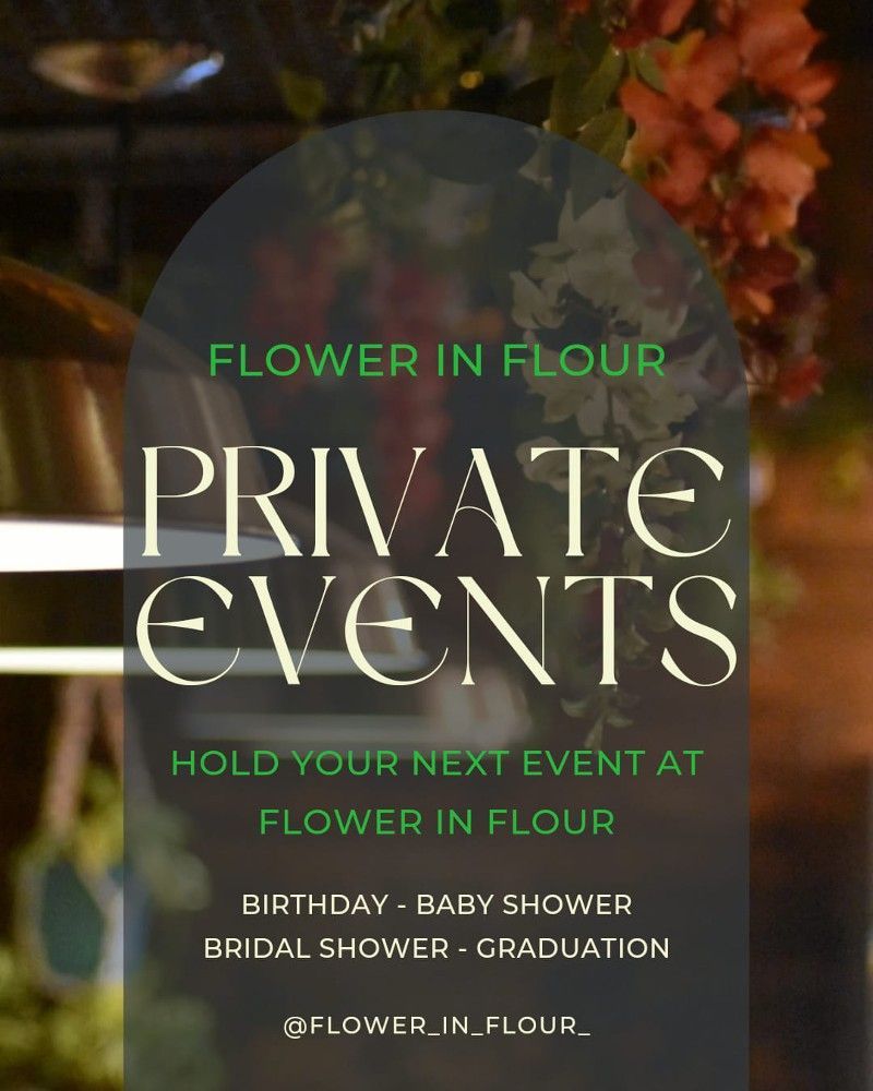 Private Events graphic