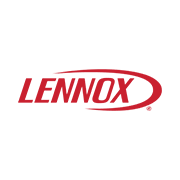 Red Lennox logo on a white background