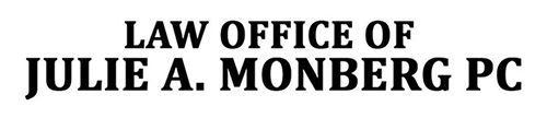 Law Office of Julie A. Monberg PC text in black font.