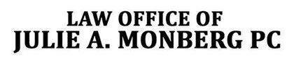 Law Office of Julie A. Monberg PC text in black font.