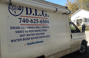 D.L.G. Plumbing LTD Truck