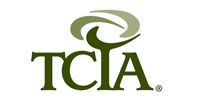 TCIA logo in dark green with stylized leaf graphic on a white background