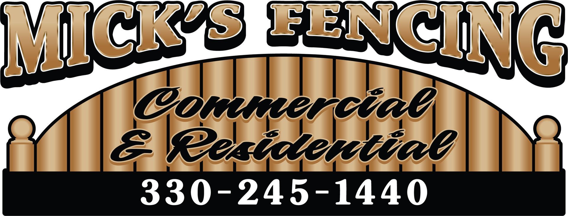 Mick's Fencing - logo