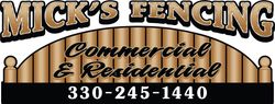 Mick's Fencing - logo