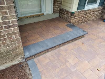 Golden Brown with Charcoal Border