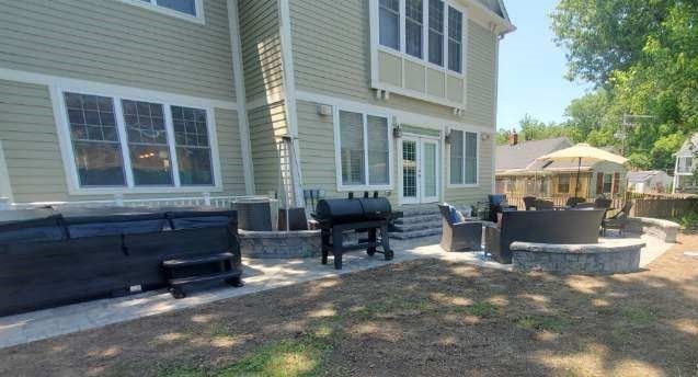 side view of the house