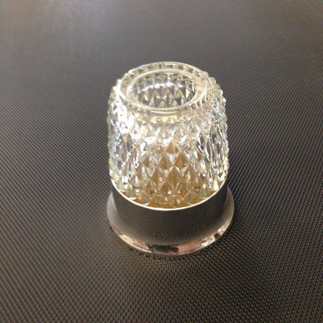 Candle with Glass Globe