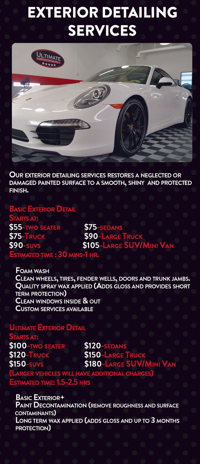 Auto Detailing Package Services