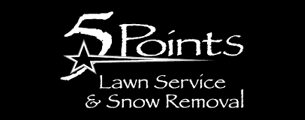 5 Points Lawn Service & Snow Removal - Logo