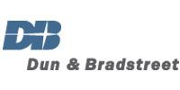 Dun & Bradstreet logo in blue and gray text on a white background