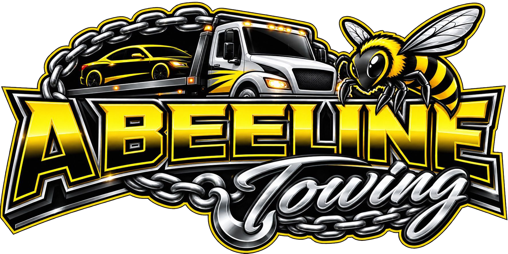 A Beeline Towing Logo