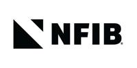 NFIB logo in black with a stylized triangle icon and bold letters on a white background