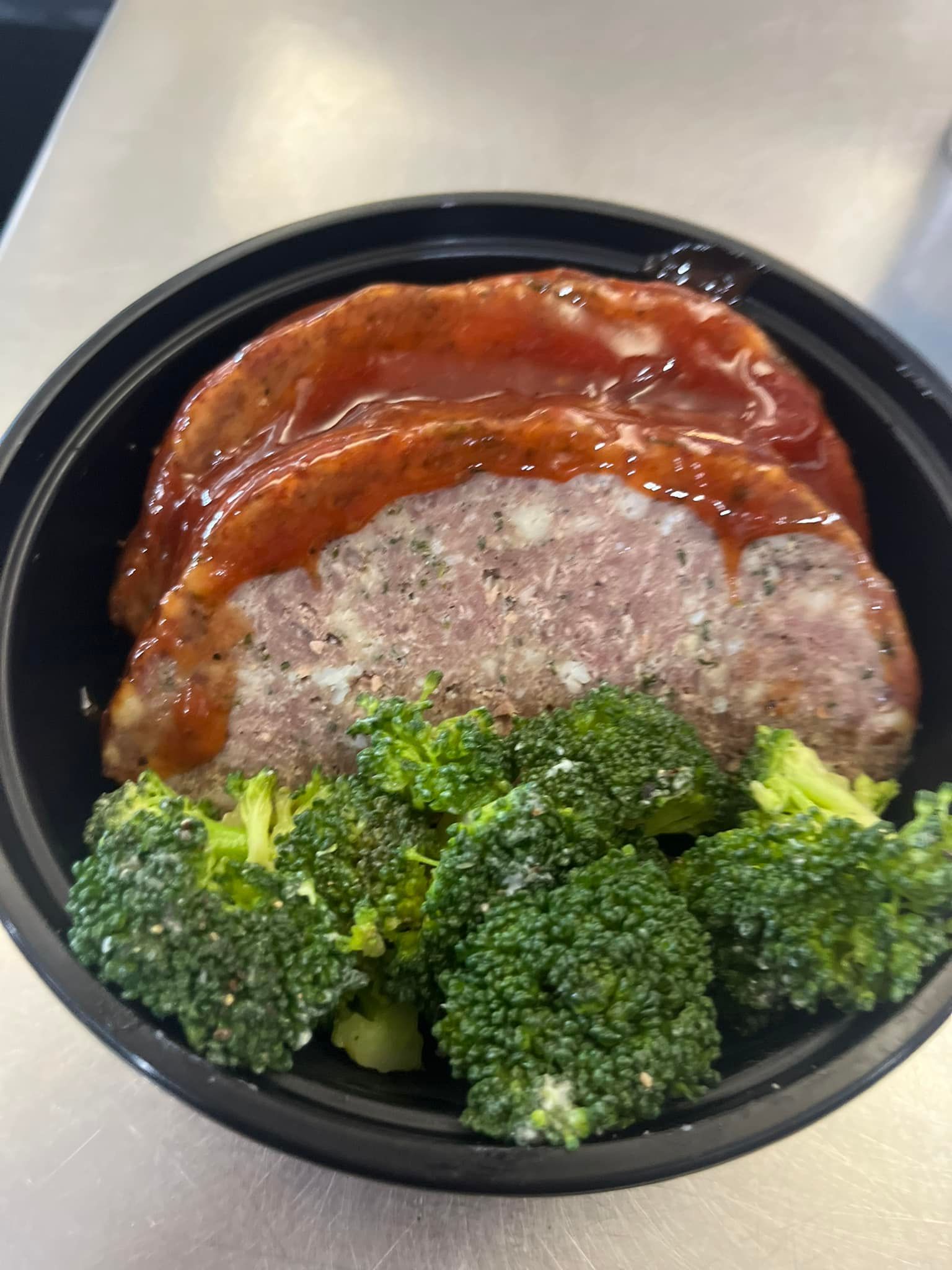 Smoke meat with vegies