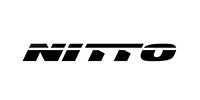 Black stylized Nitto logo on a white background