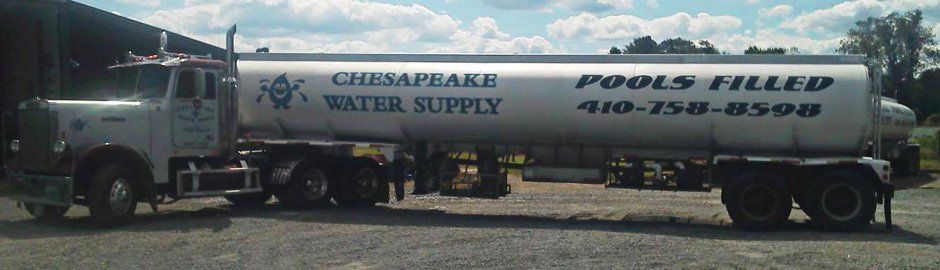 Water supply truck