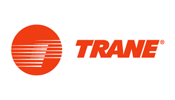 A trane logo is shown on a white background