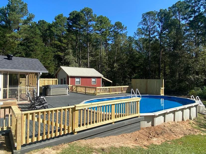 Pool deck