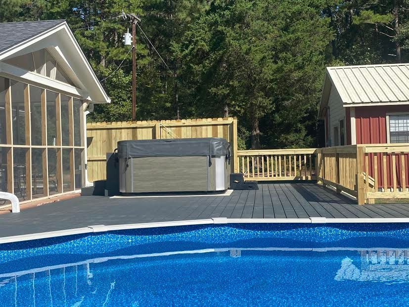 Pool deck