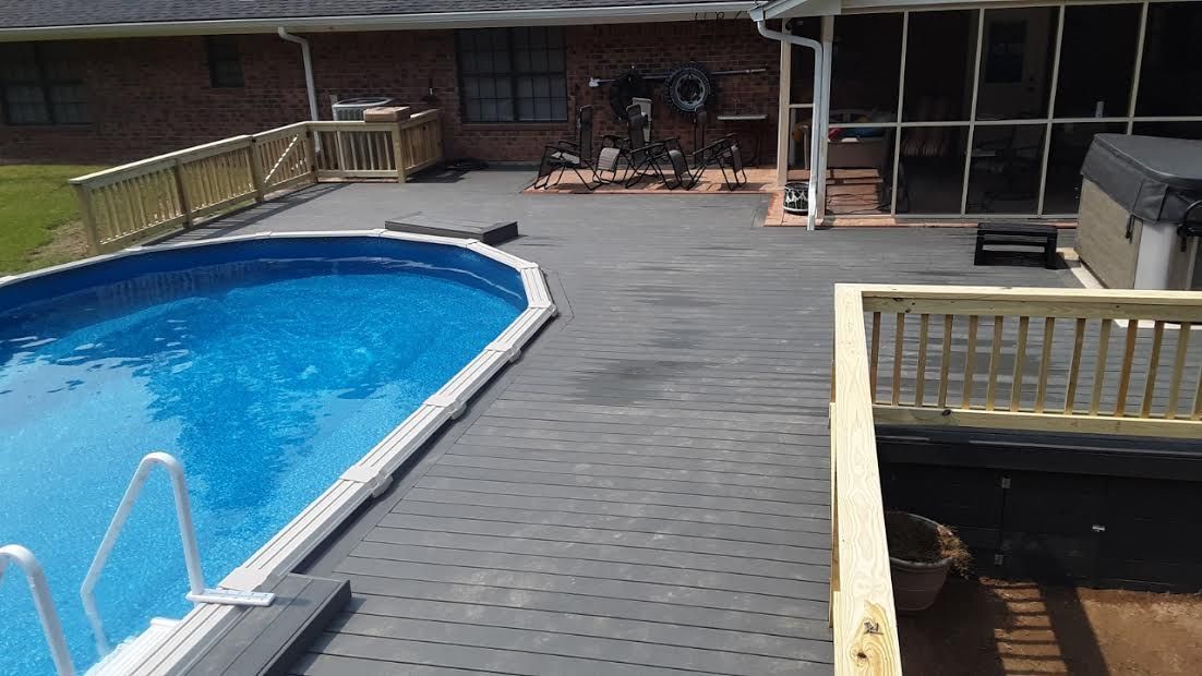 Pool deck