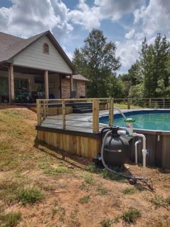 Pool deck