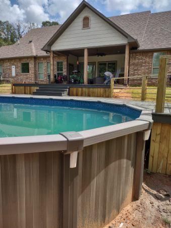 Pool deck