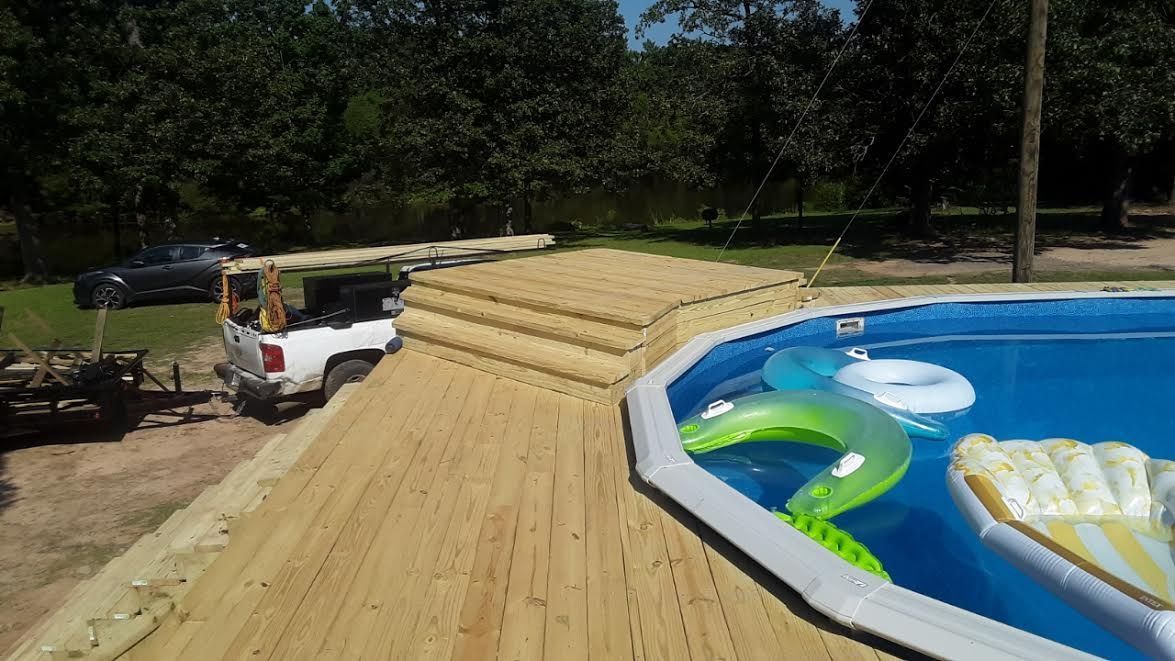 Pool deck
