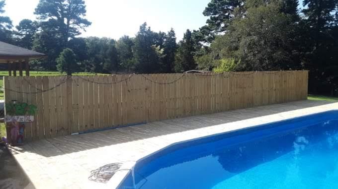 Pool deck