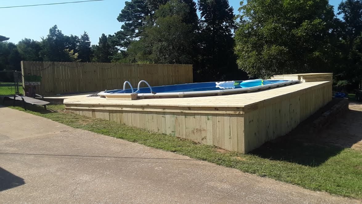Pool deck