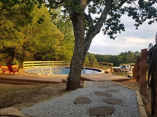 Pool deck