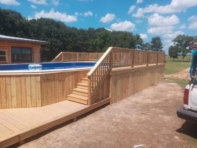 Pool deck