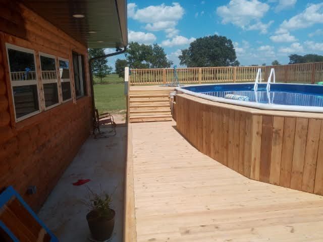 Pool deck